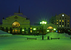 Красноярск, железнодорожный вокзал