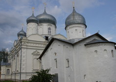 Покровский собор Зверин-Покровского монастыря в Великом Новгороде