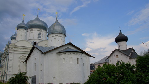 Покровский собор Зверин-Покровского монастыря в Великом Новгороде