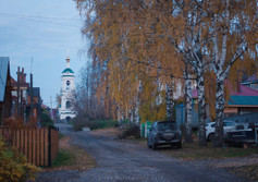 Церковь великомученицы Варвары в Плесе Ивановской области