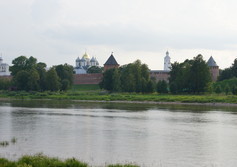 Набережная Александра Невского в Великом Новгороде