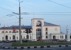 Железнодорожный вокзал в Великом Новгороде