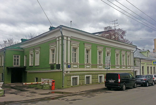 Главный дом городской усадьбы П.Г.Вяземского-Глазовых