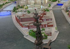  Архитектурный макет Москвы
