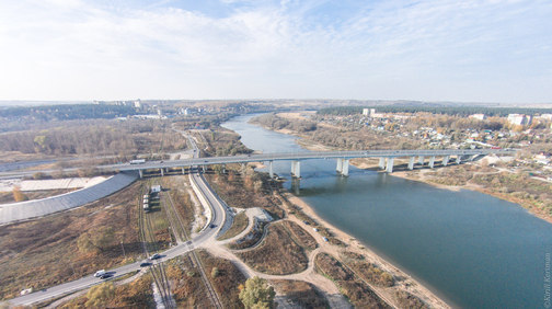 Алексин, мост через Оку