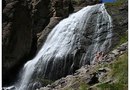Водопад "Девичьи косы" на юго-западных склонах пика Терскол
