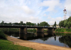 “Живой” мост (Александровский), Новгородская область, Старая Русса
