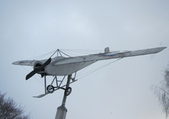 Макет самолёта "Ньюпор" в Нижнем Новгороде
