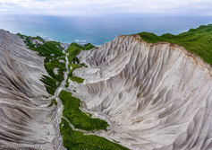 Белые Скалы острова Итуруп