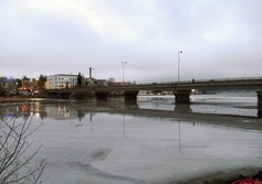 Карельский мост в городе Сортавала