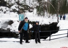 Рускеальский провал "Подземное озеро"