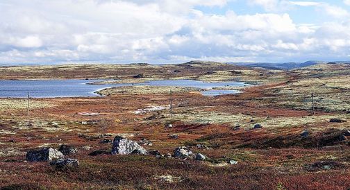Смотровая точка панорам реки Териберка и озера Лапьявр
