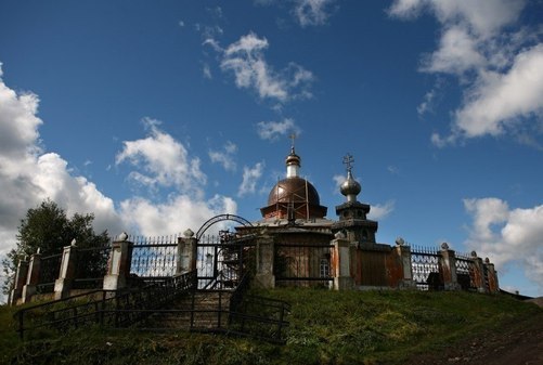 Церковь Троицы Живоначальной, Иркутская область, Зима