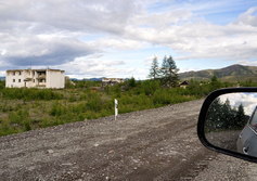 Заброшенный поселок Кюбеме по старой трассе Колыма в сторону Оймякона (Якутия)