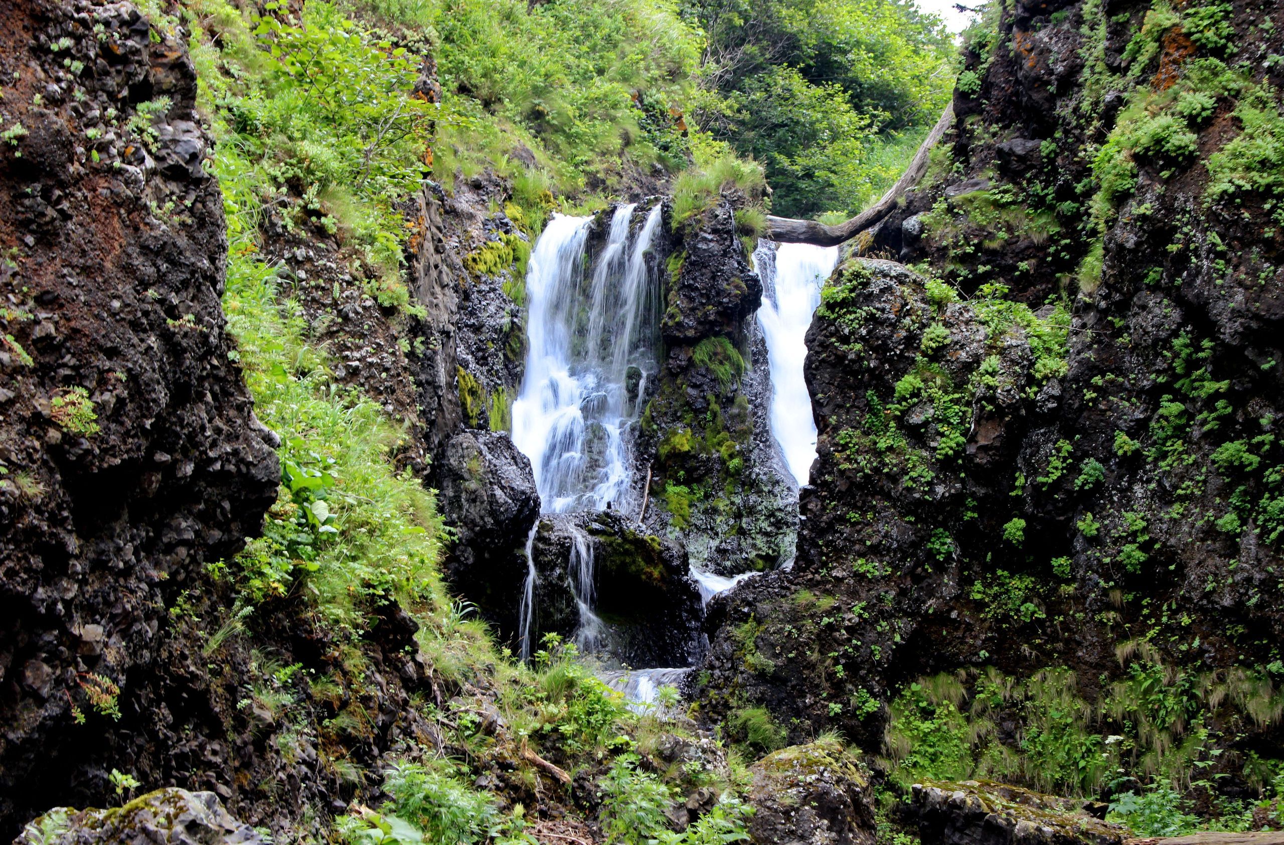Водопад Ламанон Сахалин