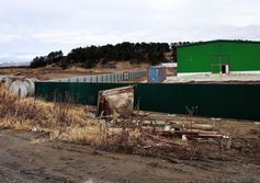 Исторический памятник в Красногорске аборигенам Сахалина