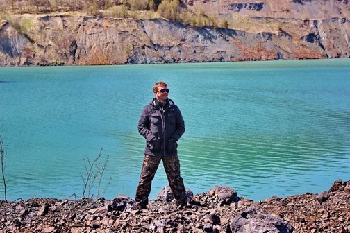 Карьерные озера на месте горных выработок в Новиково