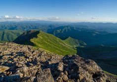 Гора Лопатина, высшая точка Сахалина - высота 1609 метров.