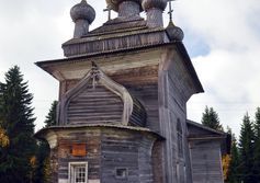 Деревянная церковь Петра и Павла в селе Вирма (Карелия)