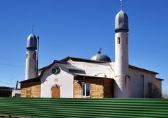 Мусульманская мечеть в Жана-Аул на юге республики Алтай
