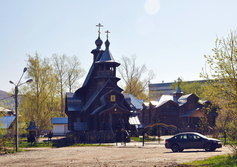 Кафедральный собор Макария Алтайского (Глухарева) в Горно-Алтайске.