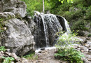 Водопад Че-Чкыш, туристическое название - искусственный  водопад в "долине духов"  на Алтае