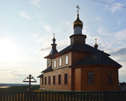 Церковь Николая Чудотворца в Колве республики Коми