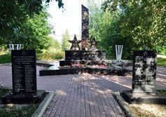 Мемориальный комплекс ВОВ в поселке Ярега республики Коми