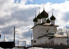 Никольский храм в Ныробе Пермского края.