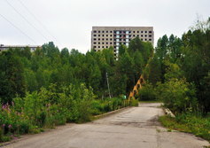Заброшенный поселок Новая Берёзовка в республике Коми