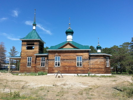 Свято-Троицкий храм в Курумкане, республика Бурятия