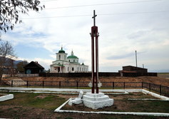 Место основания Баргузинского острога в республике Бурятия