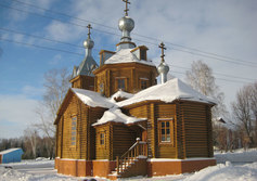 Храм Покрова Божией Матери в Ельцовке Алтайский край