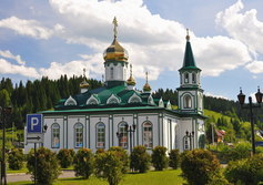 Церковь святого Георгия Победоносца в Таштаголе Кемеровской области