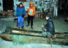 Частный музей лодок Белозерского края Михаила Николаевича Столярова