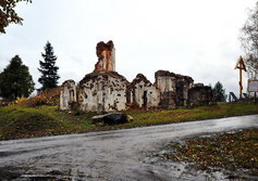 Церковь "Спаса-на-Горе" в Белозерске Вологодской губернии