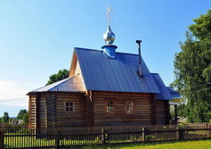 Храм Воскресения в Ирте Ленского района Архангельской области