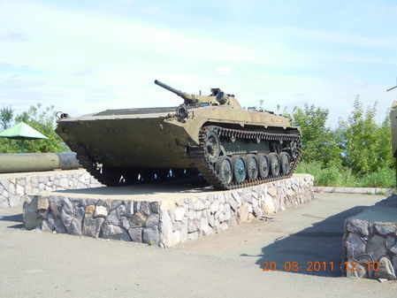Музей военной техники в Манитогорске