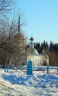 Всехсвятская церковь в Чердыни Пермского края