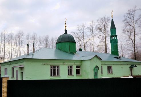 Мечеть в микрорайоне "Рейд" Краснокаменска Пермского края