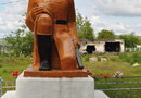 Памятник советским воинам в селе Горный Зерентуй Забайкальского края