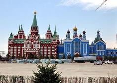 Не совсем обычная (уникальная) архитектура СССР совсем рядом с Забайкальском, в Маньчжурии