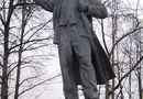 Кочующий памятник В.И.Ленину в Тынде Амурской области