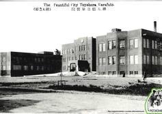 Историческое японское здание Южно-Сахалинска - гарнизонный госпиталь Тойохары