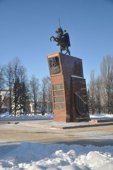 Памятник Чапаеву в Чебоксарах 