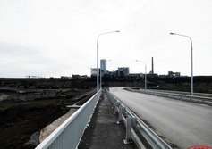 Новый мост через речку Воркута