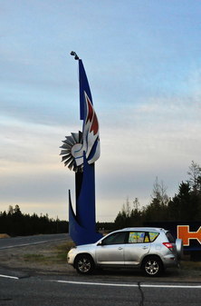 Стела КС-1 в Ноябрьске ЯНАО