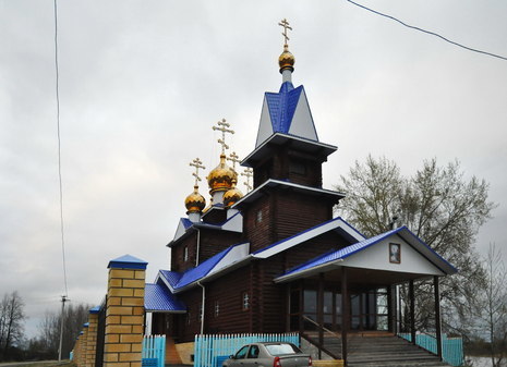 Храм Благовещения в Ивделе на севере Свердловской области