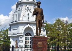 Памятник Александру Котомкину-Савинскому в Йошкар-Оле