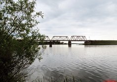 Первый железнодорожный мост через Волгу